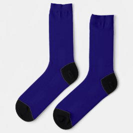 Bundesstaatlich Blau ZSolid Schlicht Socken