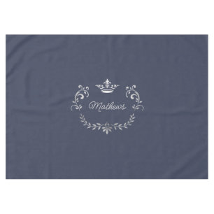 Bundesstaatlich Blue Crown Wappen Personalisiert Tischdecke