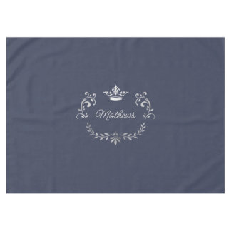 Bundesstaatlich Blue Crown Wappen Personalisiert Tischdecke