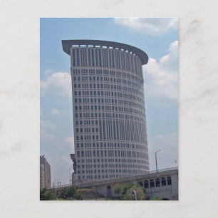 Bundesstaatlich Courthouse Tower, Cleveland Ohio Postkarte