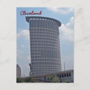 Bundesstaatlich Courthouse Tower, Cleveland Ohio Postkarte