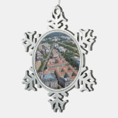 Bundesstaatlich Triangle Washington D.C. Schneeflocken Zinn-Ornament (Rechts)