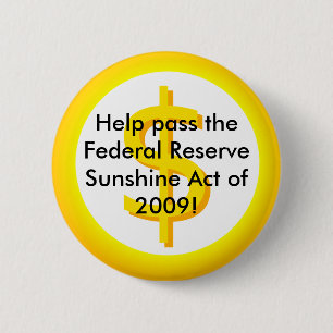 Bundesstaatliche Reserve-Sonnenschein-Tat Button