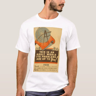 Bundesstaatliche Schulen geben 1938 WPA frei T-Shirt