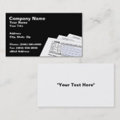 Bundesstaatliche Steuerformulare Visitenkarte (Vorne/Hinten)