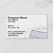 Bundesstaatliche Steuerformulare Visitenkarte (Vorderseite)