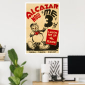 Bundesstaatliche Theaterkomödie 1938 WPA Poster (Heimbüro)