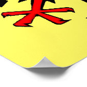 Bundesstaatlicher Adler am Gelben Schild (Ecke)