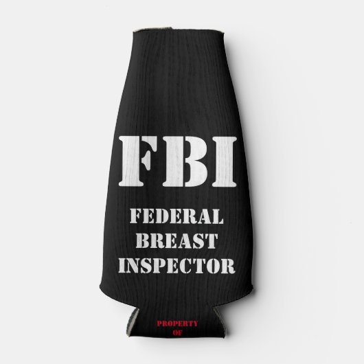 BUNDESSTAATLICHER BRUSTINSPEKTOR FLASCHENKÜHLER (Vorderseite)