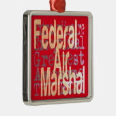 Bundesstaatlicher Marschallleiter Ornament Aus Metall (Rechts)