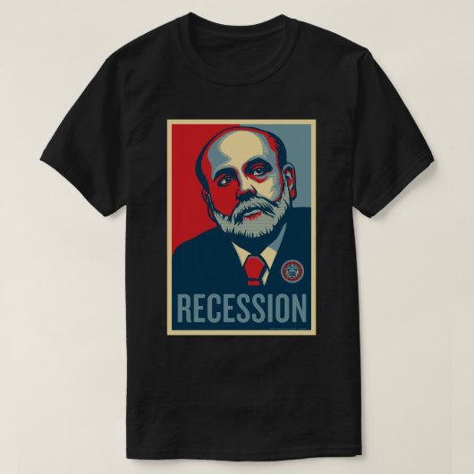 Bundesstaatlicher Notenbankchef Ben Bernanke T-Shirt (Design vorne)
