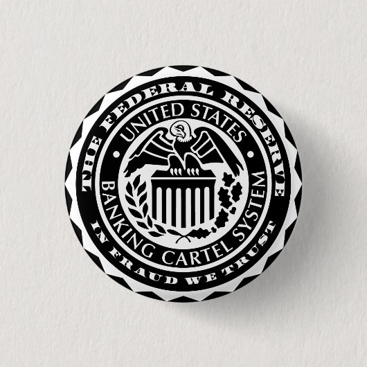 Bundesstaatlicher Reserve-Knopf Button (Vorderseite)