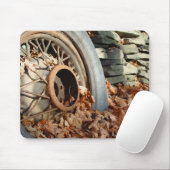 Bundesstaatlicher Wimpel-Reifen Mousepad (Mit Mouse)