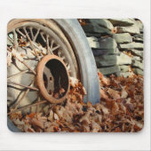 Bundesstaatlicher Wimpel-Reifen Mousepad (Vorne)