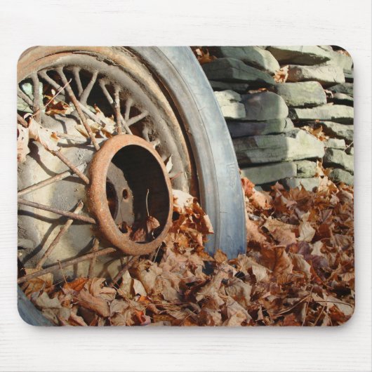 Bundesstaatlicher Wimpel-Reifen Mousepad (Vorne)