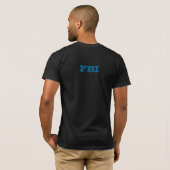 Bundesstaatliches Büro der Untersuchung (FBI) T-Shirt (Schwarz voll)