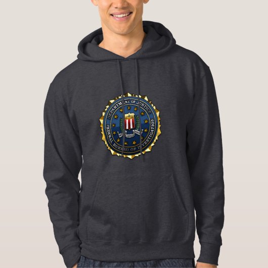 Bundesstaatliches Büro der Untersuchung Hoodie (Vorderseite)