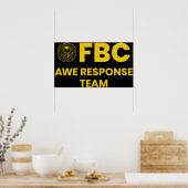 Bundesstaatliches Büro für Kontrolle - AWE Respons Poster (Küche)