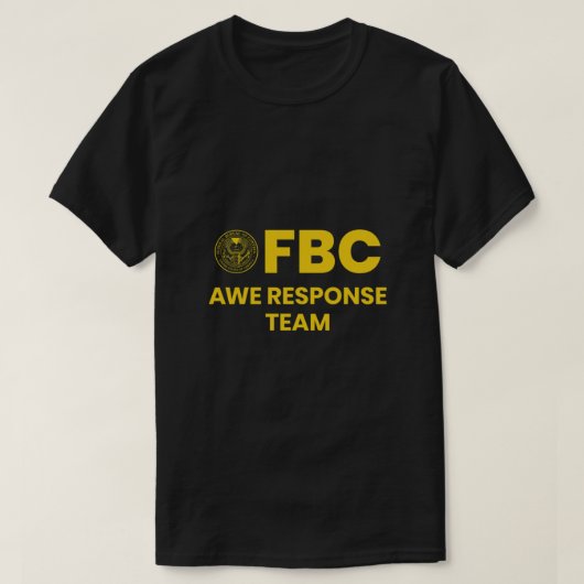 Bundesstaatliches Büro für Kontrolle - AWE Respons T-Shirt (Design vorne)
