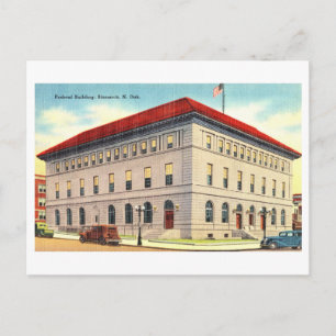 Bundesstaatliches Gebäude in Bismarck, Norddakota, Postkarte