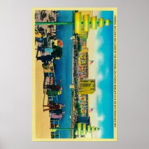 Bundesstaatliches Gebäude und Seen der Vereinten N Poster