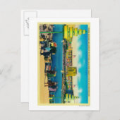 Bundesstaatliches Gebäude und Seen der Vereinten N Postkarte (Vorne/Hinten)