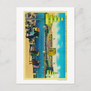 Bundesstaatliches Gebäude und Seen der Vereinten N Postkarte