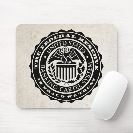 Bundesstaatliches Reserve-Siegel Mousepad (Mit Mouse)