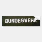 Bundeswehr Autoaufkleber (Vorne)
