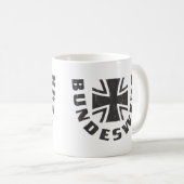 Bundeswehr Deutschland, Luftwaffe, deutsche Kaffeetasse (VorderseiteRechts)