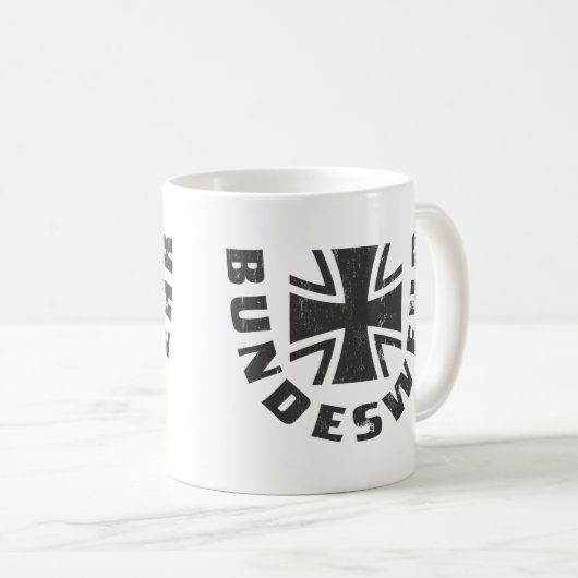Bundeswehr Deutschland, Luftwaffe, deutsche Kaffeetasse (VorderseiteRechts)