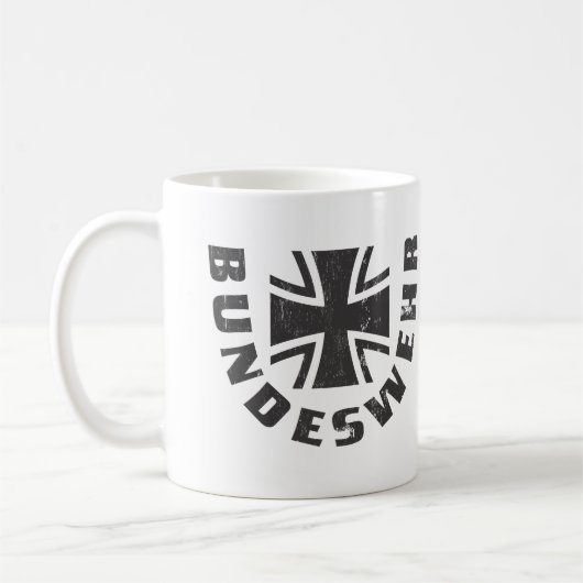 Bundeswehr Deutschland, Luftwaffe, deutsche Kaffeetasse (Links)