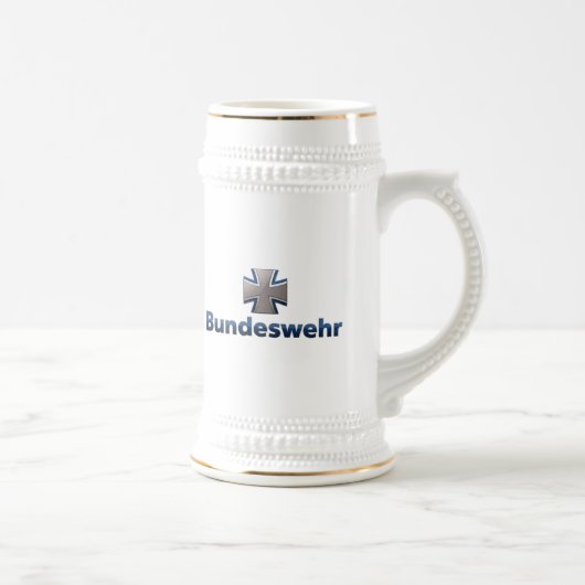 Bundeswehr-Emblem Bierglas (Rechts)