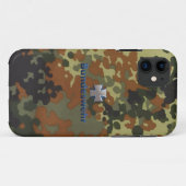 Bundeswehr-Emblem Case-Mate iPhone Hülle (Rückseite (Horizontal))