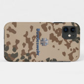 Bundeswehr-Emblem Case-Mate iPhone Hülle (Rückseite (Horizontal))