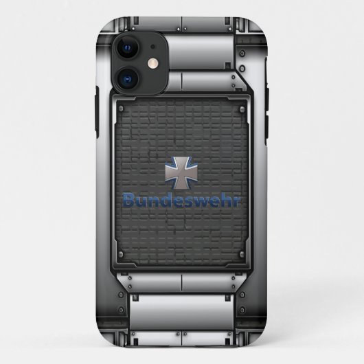 Bundeswehr-Emblem Case-Mate iPhone Hülle (Rückseite)
