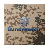 Bundeswehr-Emblem Fliese (Vorderseite)