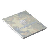 Bundeswehr-Emblem Notizblock (angewinkelt)