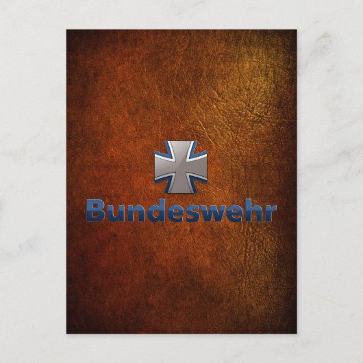 Bundeswehr-Emblem Postkarte (Vorderseite)