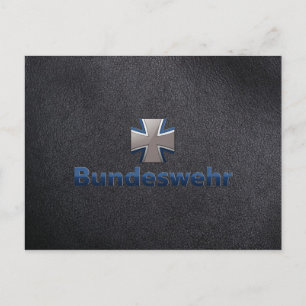 Bundeswehr-Emblem Postkarte
