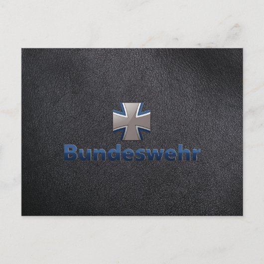 Bundeswehr-Emblem Postkarte (Vorderseite)