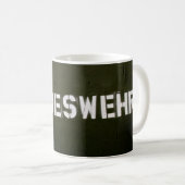 Bundeswehr Kaffeetasse (VorderseiteRechts)