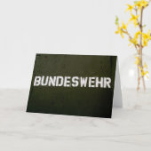 Bundeswehr Karte (Gelbe Blume)