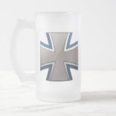 Bundeswehr Mattglas Bierglas (Links)
