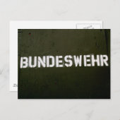 Bundeswehr Postkarte (Vorne/Hinten)