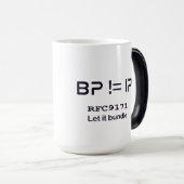 Bundle-Bone-Kaffeetasse Verwandlungstasse (VorderseiteRechts)