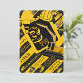 Bundle für Party, bearbeitbarer LKW Einladung (Stehend Vorderseite)