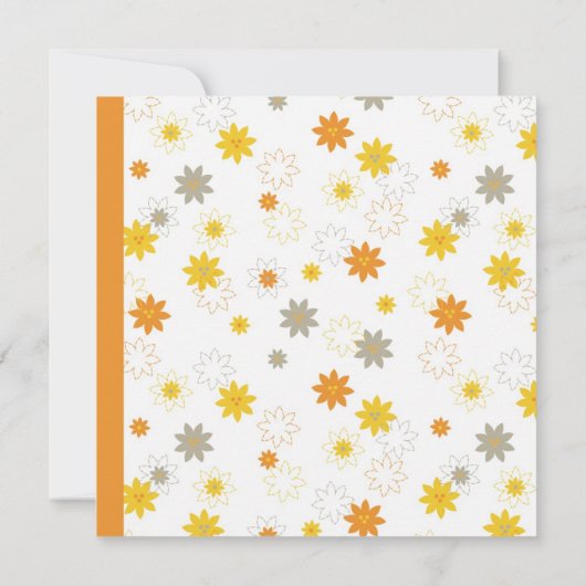 Bundle of Joy Birth Announcement Square Ankündigung (Rückseite)