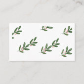 Bundle of Joy Christmas Baby Shower Books for Baby Begleitkarte (Rückseite)