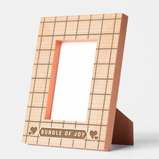 "Bundle of Joy" Custom New Baby Geätzte Rahmen (Links)